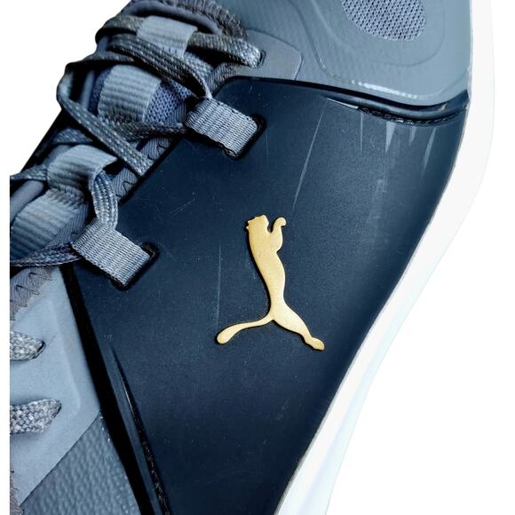 Puma IGNITE FASTEN8 PRO Men's Spikeless Gray Golf Shoes PWRStrap Fit Size 11.5 - Picture 8 of 10